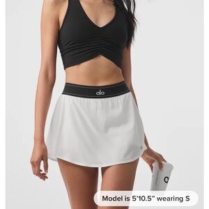 ALO Match Point Tennis Skirt